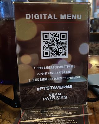 Menu photo 1 Sean Patrick's North Las Vegas, NV