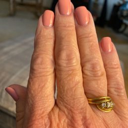 My excellent manicure by Lee! My excellent manicure by Lee!