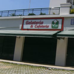 Viu Gelato - Área externa a Gelateria & Cafeteria Viu Gelato Italiano