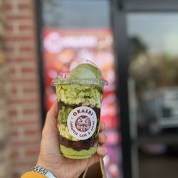 Okaeri Japanese Cafe - Matcha parfait