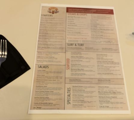 Menu photo 1 Lucky's Steak House Clio, MI Menu photo 1 Lucky's Steak House Clio, MI