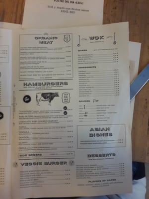 Menu photo 3 Woki Organic Market Barcelona, B Menu photo 3 Woki Organic Market Barcelona, B
