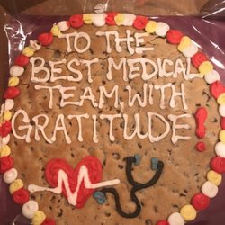 Team Maple Walk-in Clinic - Received this cookiegram from a patient..