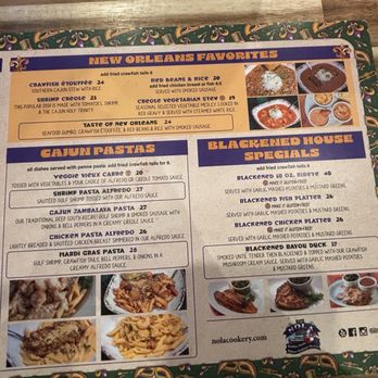 Olde Nola Cookery - Menu - Cajun/Creole Near Me - New Orleans, Louisiana Olde Nola Cookery - Menu - Cajun/Creole Near Me - New Orleans, Louisiana