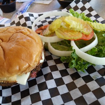 The Aaimpa Cafe - black bean burger - New American Near Me - Sulphur, Oklahoma The Aaimpa Cafe - black bean burger - New American Near Me - Sulphur, Oklahoma