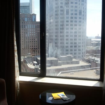 Hyatt Regency Boston - Cloudy view from our 16th floor room on a sunny day. - Hotels Near Me - Boston, Massachusetts Hyatt Regency Boston - Cloudy view from our 16th floor room on a sunny day. - Hotels Near Me - Boston, Massachusetts