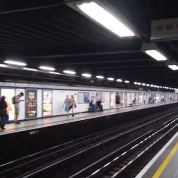 Euston Square Tube Station - Platform - Train Stations Near Me - London, XGL