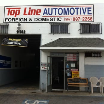 Top Line Automotive - The outside of the building - Auto Repair Near Me - Norwalk, California Top Line Automotive - The outside of the building - Auto Repair Near Me - Norwalk, California