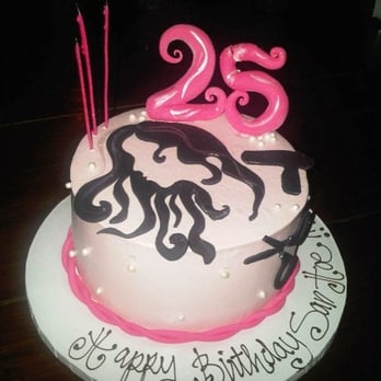 Hair Stylist Cake My Design But They Complied Perfectly Yelp