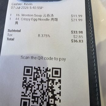 Gourmet Asian 888 - The damage - Chinese Near Me - Las Vegas, Nevada