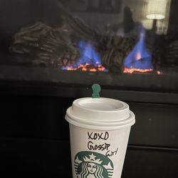 Starbucks - Note on cup