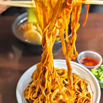 Ruyi Hand Pulled Noodle - Noodle with Minced Pork & Soy Bean Paste Noodle - Chinese Near Me - Madison, Wisconsin Ruyi Hand Pulled Noodle - Noodle with Minced Pork & Soy Bean Paste Noodle - Chinese Near Me - Madison, Wisconsin
