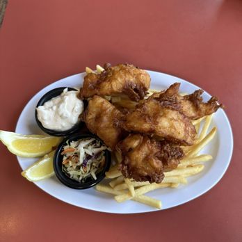 Rollerville Cafe - Fish & Chips (Regular Size) - American Near Me - Point Arena, California