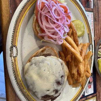 Andrea's Family Restaurant - Fresh Burger with Swiss cheese - American Near Me - Winter Haven, Florida Andrea's Family Restaurant - Fresh Burger with Swiss cheese - American Near Me - Winter Haven, Florida