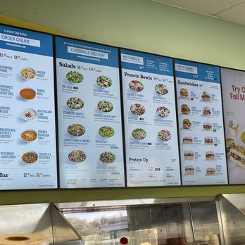 Café Zupas - Menu as of December 17th, 2022. - Salad Near Me - Henderson, Nevada