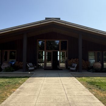Domaine Roy & Fils - Front of Domaine Roy in the Dundee Hills - Wineries Near Me - Dundee, Oregon Domaine Roy & Fils - Front of Domaine Roy in the Dundee Hills - Wineries Near Me - Dundee, Oregon
