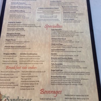 Sandpiper Cafe - Menu - Breakfast & Brunch Near Me - Juneau, Alaska Sandpiper Cafe - Menu - Breakfast & Brunch Near Me - Juneau, Alaska