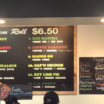 Negative 8C - Menu - Desserts Near Me - Gardena, California