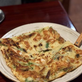 Woowa - Redondo beach seafood pajeon, cooked perfectly - Korean Near Me - Gardena, California Woowa - Redondo beach seafood pajeon, cooked perfectly - Korean Near Me - Gardena, California