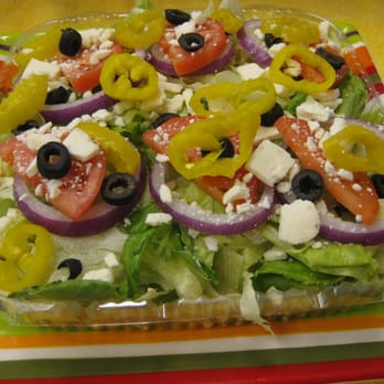 Riverside Pizza - Family Size Greek Salad - Pizza Near Me - Grayson, Georgia Riverside Pizza - Family Size Greek Salad - Pizza Near Me - Grayson, Georgia