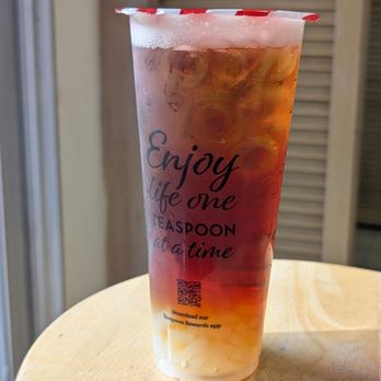 Teaspoon Los Altos - Lychee on lychee - Bubble Tea Near Me - Los Altos, California