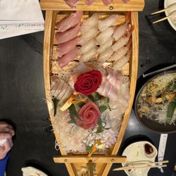 Matsu Sushi Japanese Restaurant - Live Hirame Sushi and sashima