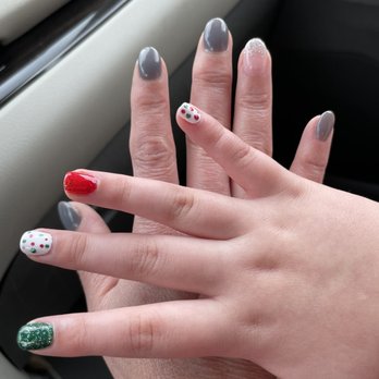 Charisma Nails & Spa - Powder dip for me and Gel Nails for my daughter. - Nail Salons Near Me - San Antonio, Texas Charisma Nails & Spa - Powder dip for me and Gel Nails for my daughter. - Nail Salons Near Me - San Antonio, Texas