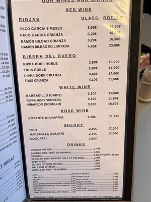 Menu photo 1 Venta El Buscón Madrid, M