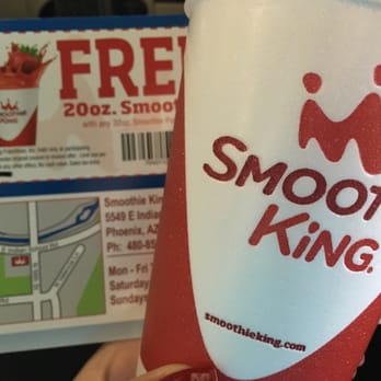 Smoothie King - Got a coupon with my smoothie! - Juice Bars & Smoothies Near Me - Phoenix, Arizona Smoothie King - Got a coupon with my smoothie! - Juice Bars & Smoothies Near Me - Phoenix, Arizona