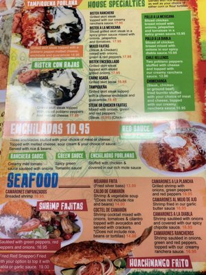 Menu photo 2 La Taqueria Hanover Park, IL