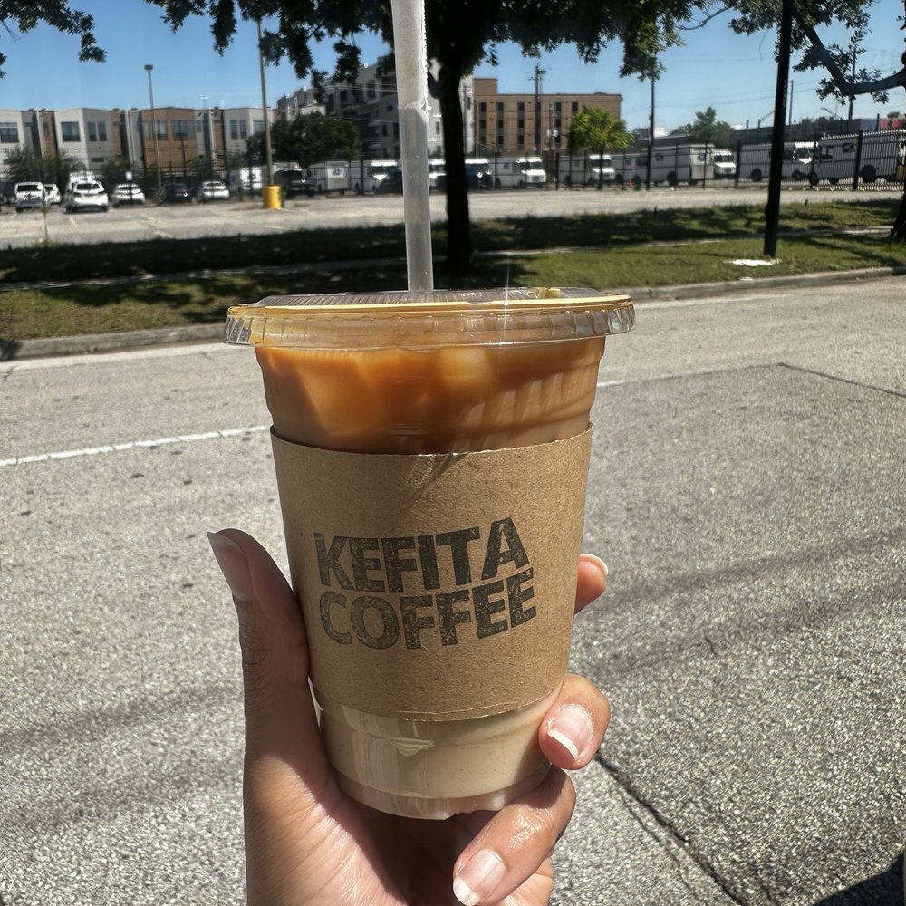 Kefita Coffee - Abyssinia Latte with Lavender - Coffee & Tea Near Me - Houston, Texas