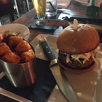 Carson Kitchen - Jerk Turkey Burger - New American Near Me - Las Vegas, Nevada