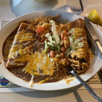 Pepper Garcia's - One enchilada and tamale plate. Yum! - Mexican Near Me - Santa Maria, California Pepper Garcia's - One enchilada and tamale plate. Yum! - Mexican Near Me - Santa Maria, California