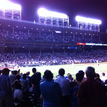 Wrigley Field - The cubbies won tonight! - Stadiums & Arenas Near Me - Chicago, Illinois
