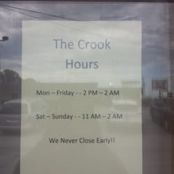 The Crook - Hours