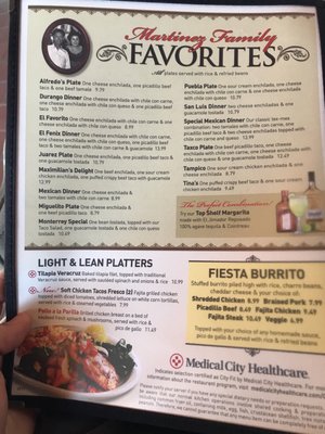 Menu photo 2 El Fenix Mckinney, TX
