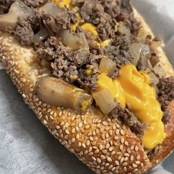 Eli's Original Steaks & Subs - Half of a large cheesesteak