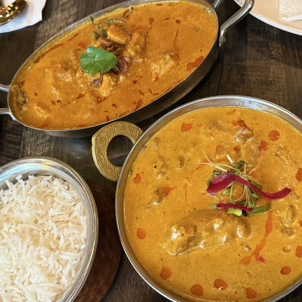 Hyderabadi Zaiqa - Special HZ Curry - fish (top), chicken Korma - Indian Near Me - New York, New York Hyderabadi Zaiqa - Special HZ Curry - fish (top), chicken Korma - Indian Near Me - New York, New York