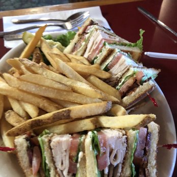 Sportsman's Hall - Club sandwich plate - American Near Me - Pollock Pines, California Sportsman's Hall - Club sandwich plate - American Near Me - Pollock Pines, California