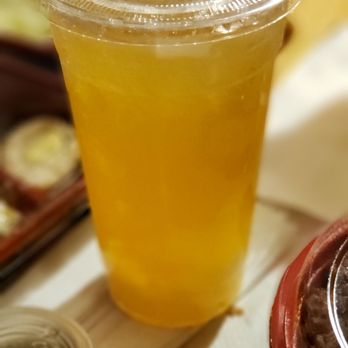 Spiceology - Peach green tea with lychee (less sweet) - Taiwanese Near Me - Arcadia, California