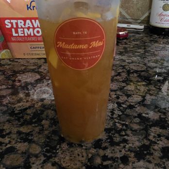 Madame Mai - Pineapple aloe vera tea - Vietnamese Near Me - Park Row, Texas Madame Mai - Pineapple aloe vera tea - Vietnamese Near Me - Park Row, Texas