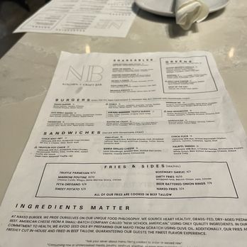 Naked Burger - Menu - Burgers Near Me - Clinton Township, Michigan