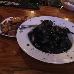 Some of the best moules-frites I've ever had! I wish these were always on the menu. Be sure to order them when you can!