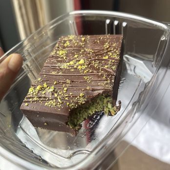 Oud Coffee & Cafe - Dubai chocolate $12.50 - get the pistachio cookie instead! - Coffee & Tea Near Me - Chicago, Illinois Oud Coffee & Cafe - Dubai chocolate $12.50 - get the pistachio cookie instead! - Coffee & Tea Near Me - Chicago, Illinois