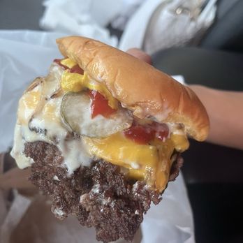 Hard Pressed - Double patty double pressed!!! So good!! - Food Trucks Near Me - Jacksonville Beach, Florida Hard Pressed - Double patty double pressed!!! So good!! - Food Trucks Near Me - Jacksonville Beach, Florida