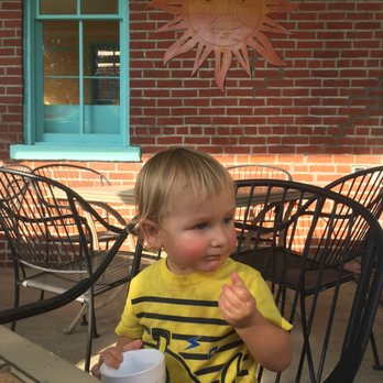 Tacoholics Kitchen - Our son enjoying the outdoor patio! H also really enjoyed the tacos!! - Mexican Near Me - Henderson, Kentucky Tacoholics Kitchen - Our son enjoying the outdoor patio! H also really enjoyed the tacos!! - Mexican Near Me - Henderson, Kentucky