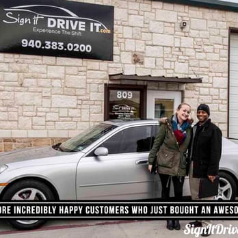 Sign It Drive It - Used Car Dealers Near Me - Denton, Texas Sign It Drive It - Used Car Dealers Near Me - Denton, Texas