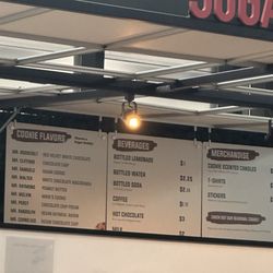 Sugar Daddy Cookies - Menu