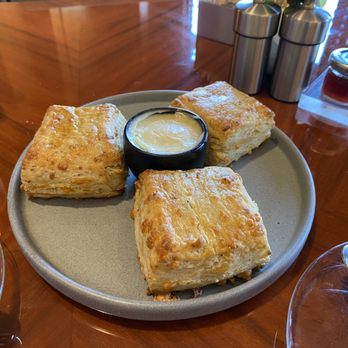 The Blvd - The best cheese biscuits I think I have ever had. - New American Near Me - Beverly Hills, California