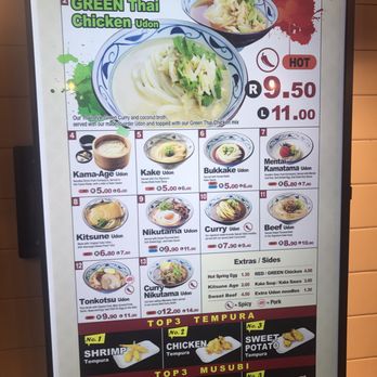 Marugame Udon - Menu - Japanese Near Me - Costa Mesa, California Marugame Udon - Menu - Japanese Near Me - Costa Mesa, California